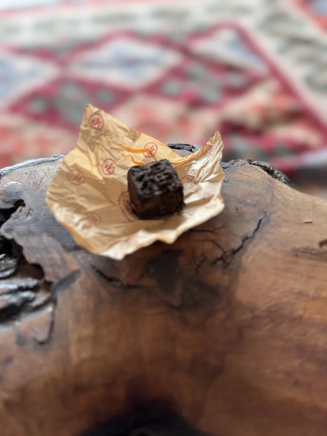 Mini Tuocha "Happiness" (Fu character) Shu Pu-erh